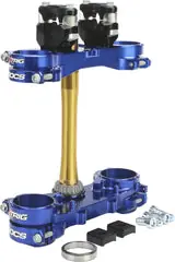 XTRIG ROCS TECH CLAMP SET BLUE YAMAHA 25MM 501330801301 Free Shipping