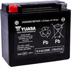 YUASA BATTERY YTX20H SEALED FACTORY ACTIVATED YUAM72RBH Fan Favorite
