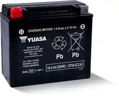 YUASA BATTERY YTX20 SEALED FACTORY ACTIVATED YUAM42RBS Buy Direct