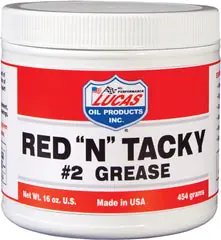 Affordable LUCAS RED 'N' TACKY #2 GREASE 1LB TUB 10574