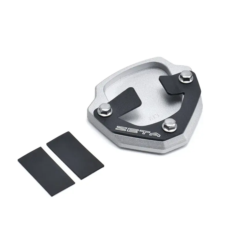 Zeta Stand Pad Enlarger for Tenere 700 (XTZ690) '20< - Black/Silver Special Offer
