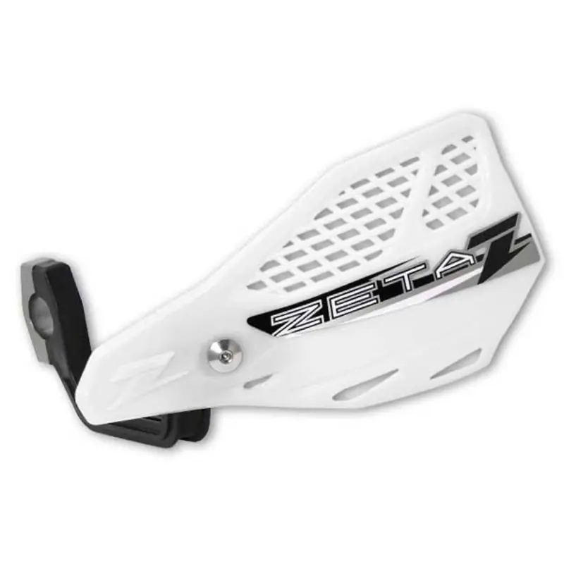 Zeta Handguards Mx - Stingray Vent - White Professional Grade
