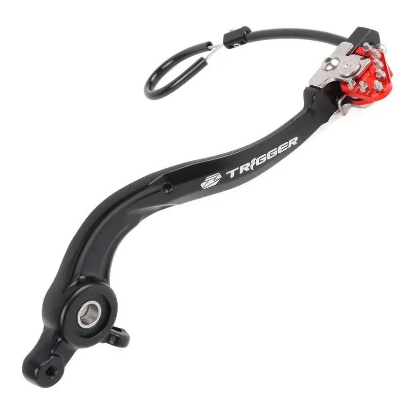 Zeta Trigger Brake Pedal for KTM SX/SXF/XC/XCF/Husqvarna '23<, GasGas MC '23< - Red Discount
