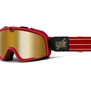 100% Barstow Cartier True Gold Goggles Factory Price