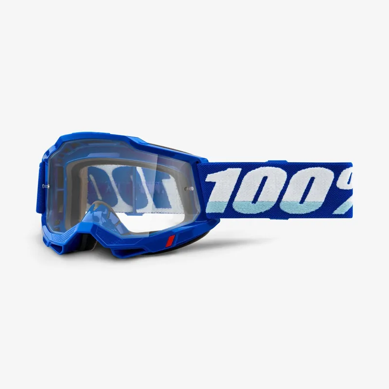 100% Accuri 2 Blue Clear Goggles Limited Time