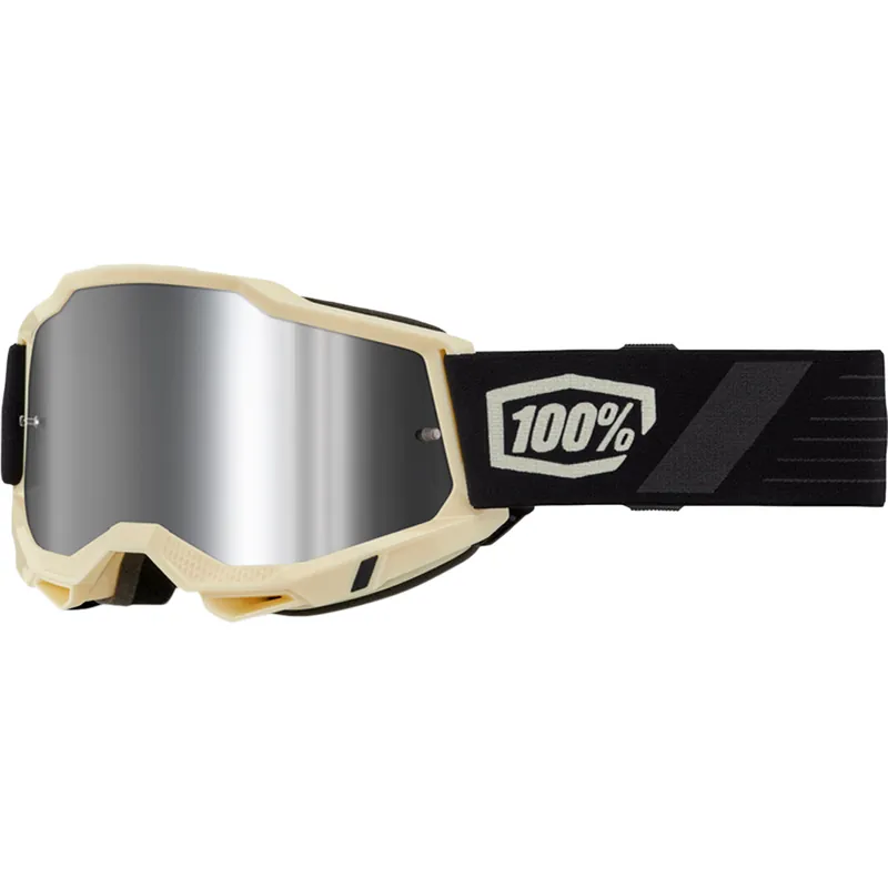 100% Accuri 2 Goggle - Waystar - Mirror Sil Lens Factory Price