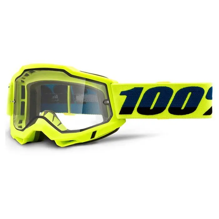 100% Accuri2 Enduro Moto Goggle - Yellow/Clear Lens - Yellow - OS Place Order