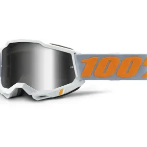 100% Accuri 2 Speedco Mirror Silver Goggles New Release