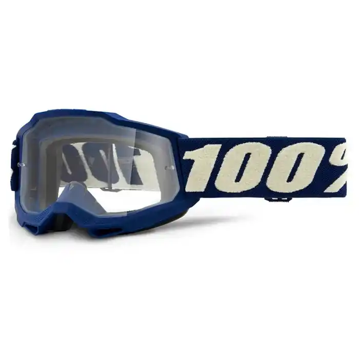 100% Accuri 2 Deepmarine Youth Goggle - Blue - Clear Lens Holiday Sale