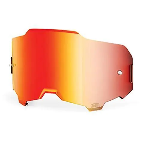 100% Armega Iridium Goggle Lens - Red Direct From Factory