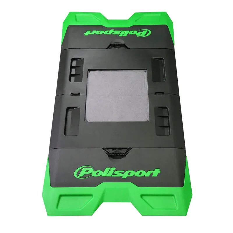 Limited Time Polisport Foldable Bike Mat - Green/Black