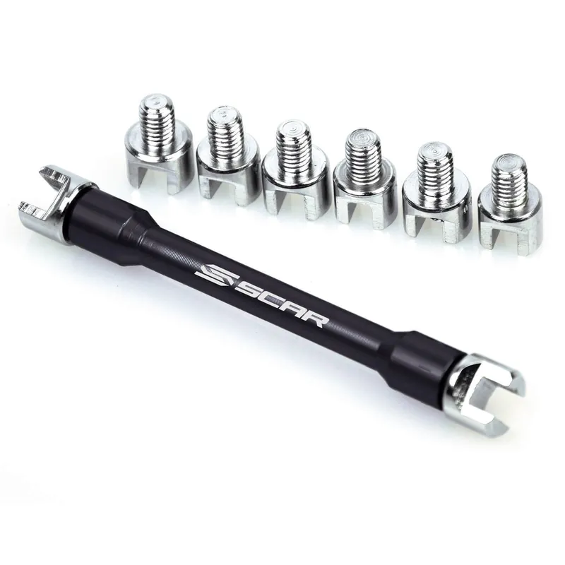 SCAR 7 Pcs Spoke Wrench kit Affordable