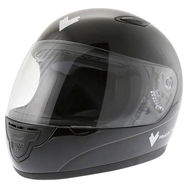 Frank Thomas FF03 Junior Helmet Black Premium
