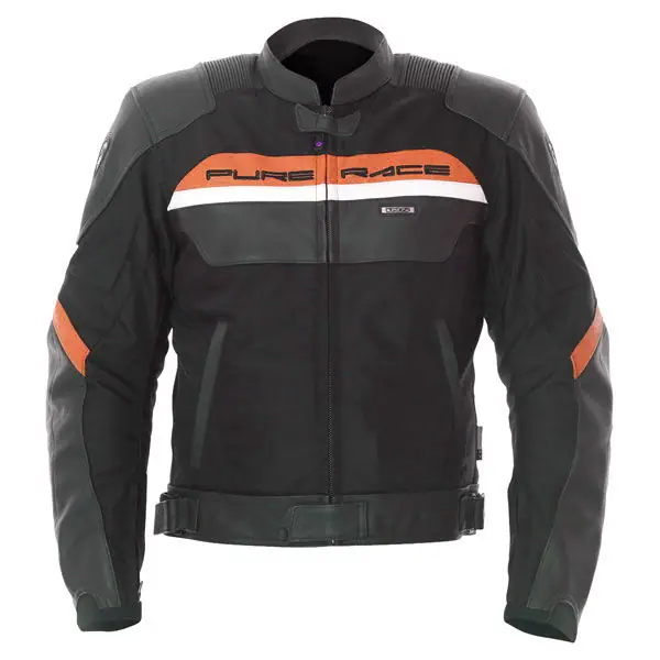IXS Malibu Jacket Black Orange White Luxury