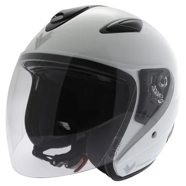 Viral Frank Thomas DV28 Open Face Helmet White