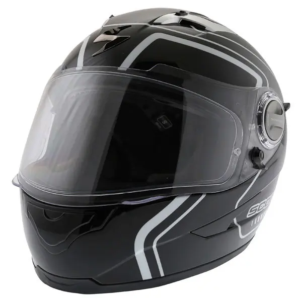 Price Drop Scorpion Exo 500 West Helmet 2013 Black White