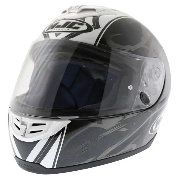 HJC FS-11 Brushstroke Helmet Black Worldwide Shipping