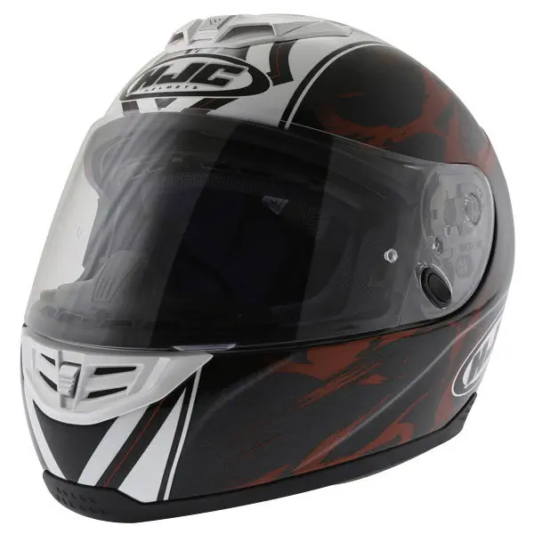 Hassle-Free Returns HJC FS-11 Brushstroke Helmet Red