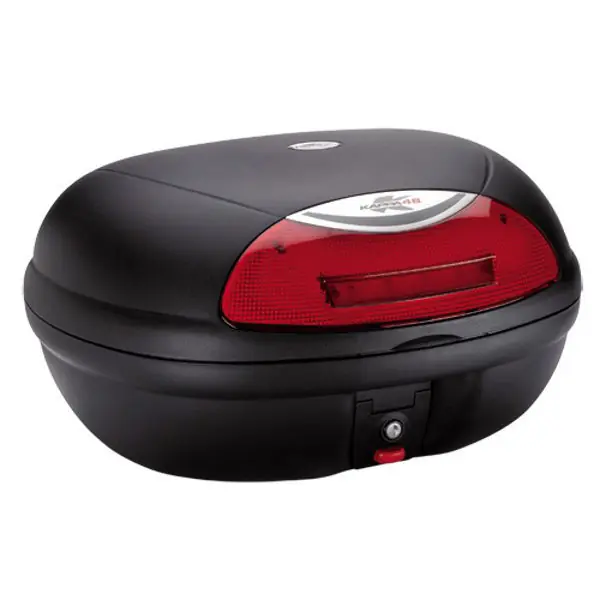 Budget Kappa 48Ltr Case Black With Reflecto