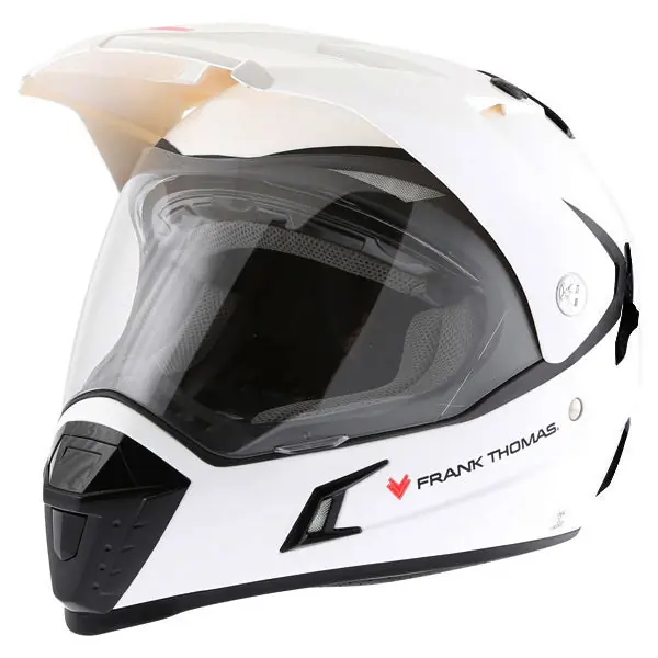 Frank Thomas Adventure Helmet White Limited Edition