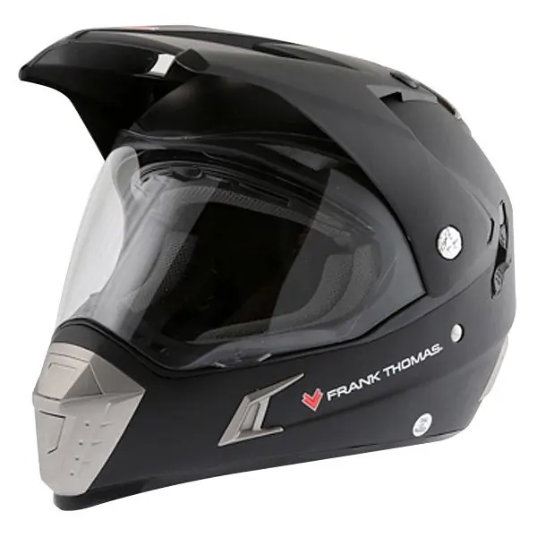 Frank Thomas Adventure Helmet Matt Black No Minimum Order