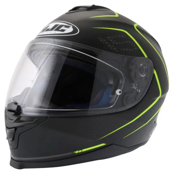 Next Day Delivery HJC IS-17 Lank Helmet Black Yellow