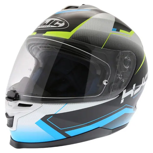 HJC IS-17 Loktar Helmet Blue Handmade