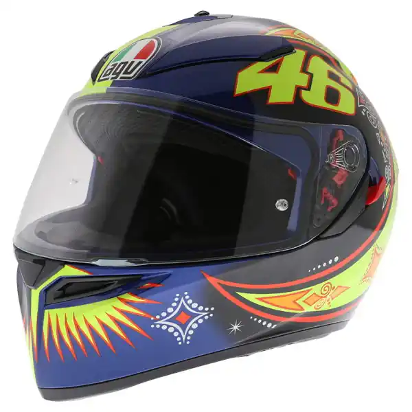 AGV K3 SV Helmet Rossi 2002 Worldwide Shipping