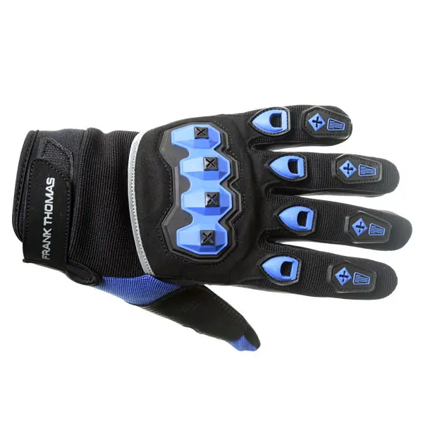 Seasonal Sale Frank Thomas FT88 Ridding Gloves Black Blue