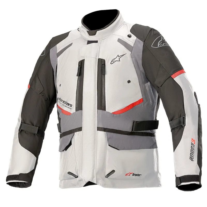 New Release Alpinestars Andes V3 Drystar Jacket Ice Grey Dark Grey