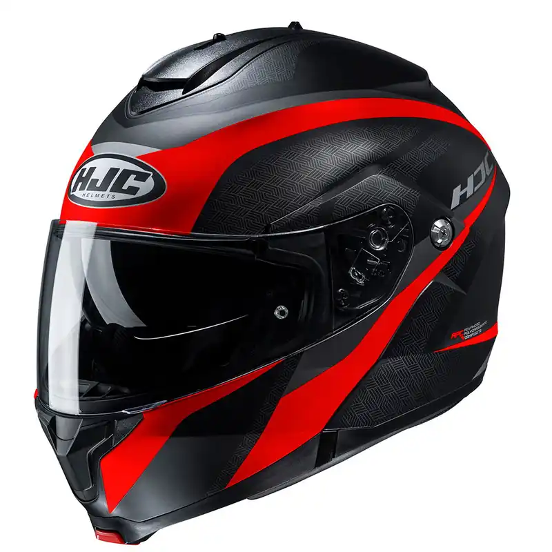 HJC C91 Taly Flip Helmet Red Buy Direct