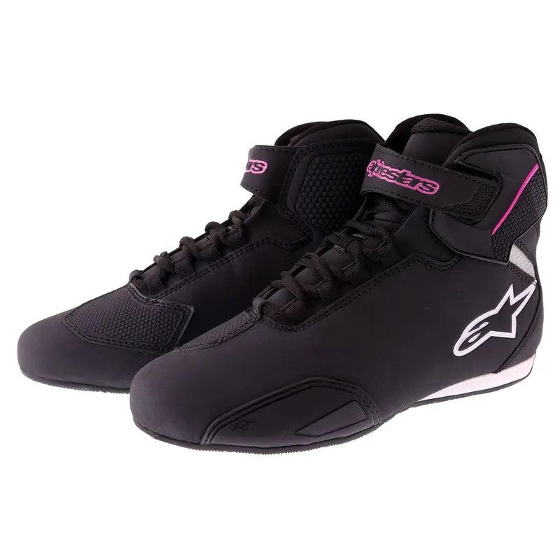 Fast Shipping Alpinestars Stella Sektor Shoes Black Fuchsia