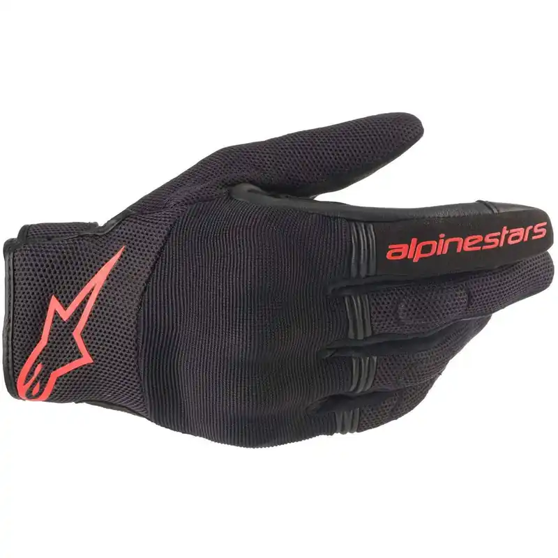 Direct From Factory Alpinestars Copper Gloves Black Red Fluo