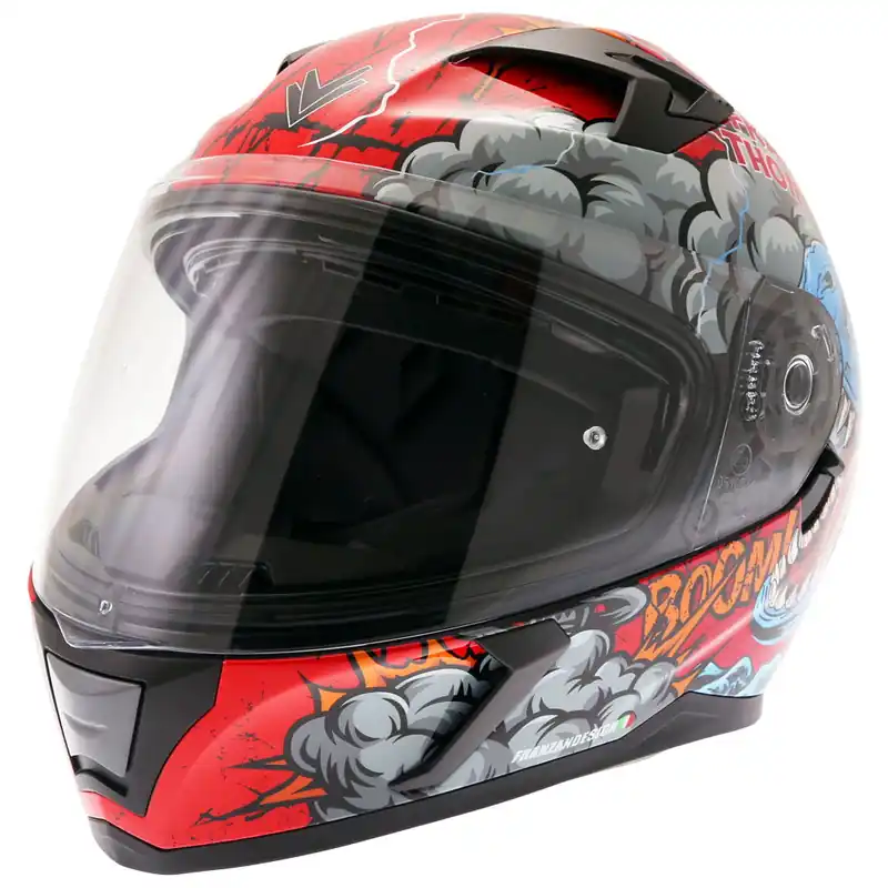 Special Offer Frank Thomas FT39SV Raptor Helmet Red