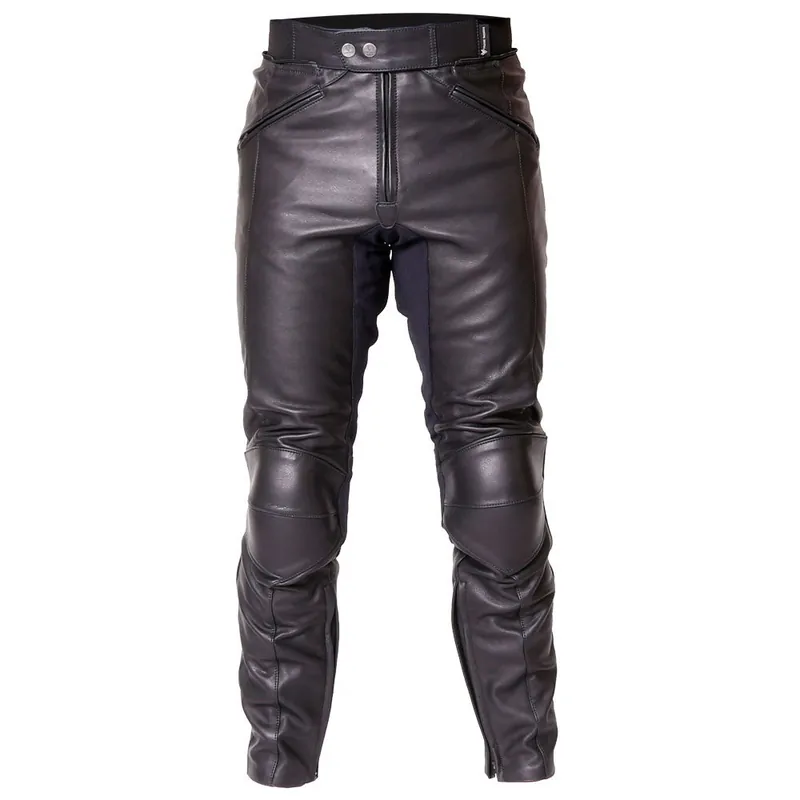 Cheap Frank Thomas Touring Leather Pants Black