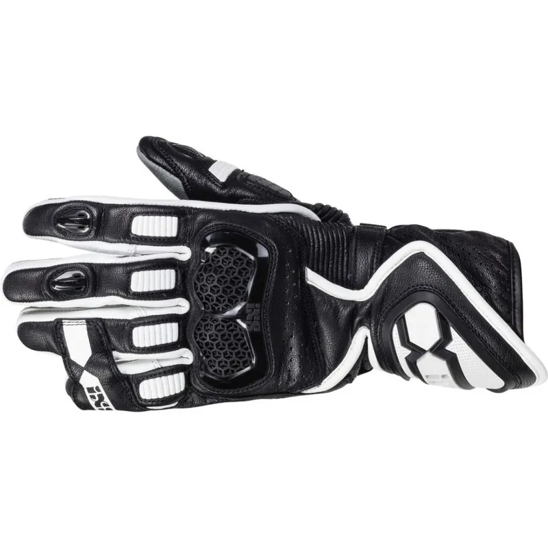 Express Delivery IXS RS-200 2 Ladies Gloves Black White