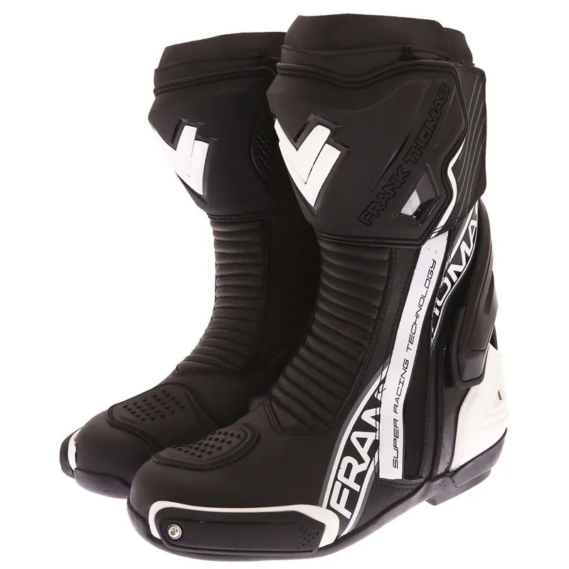 Reduced Price Frank Thomas Race Tech Boots Black White