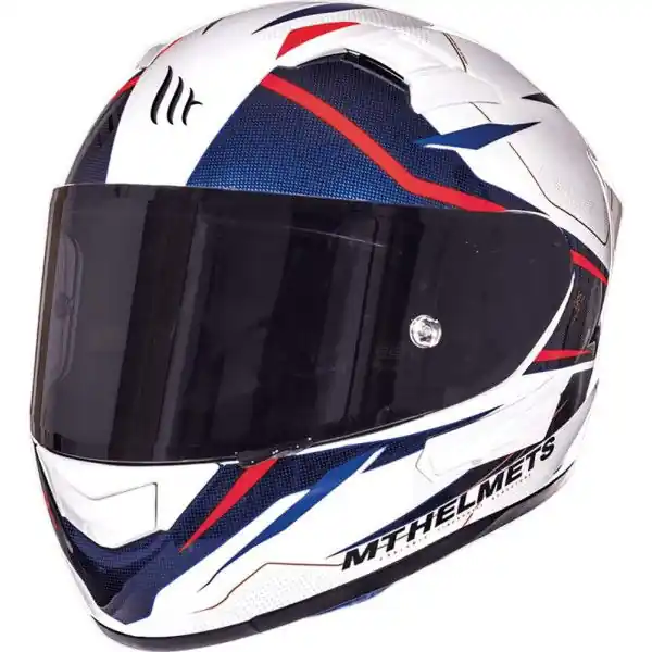 Warranty Included MT KRE Intrepid Helmet White Red