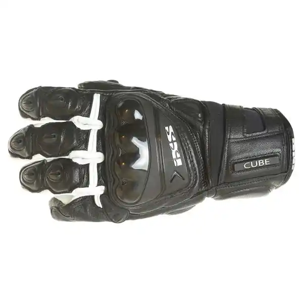 Limited Offer IXS Cube Gloves Black White