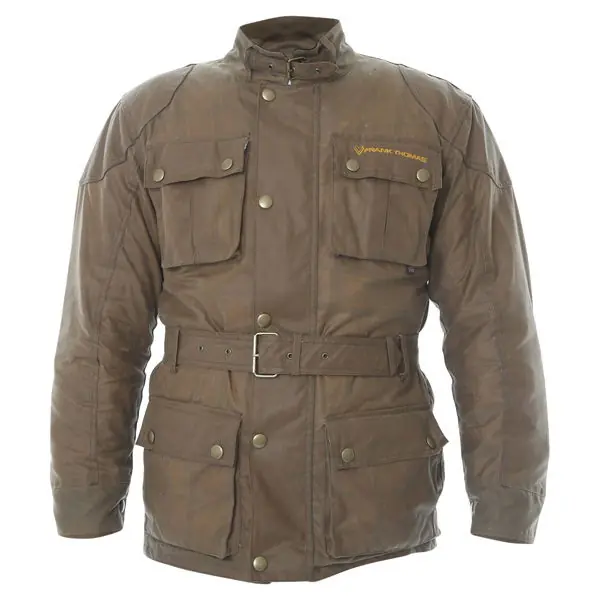 Place Order Frank Thomas Rmaster Wax Cotton Jacket Beige