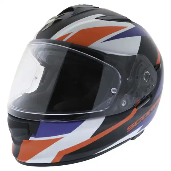 Budget Scorpion Exo 510 Fujin Helmet Black Blue Red
