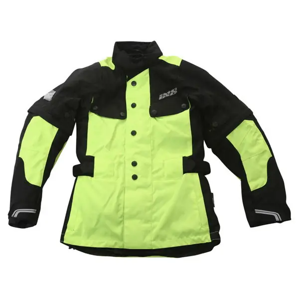Money Back Guarantee IXS Explorer 2 Jacket Black Flo Yellow