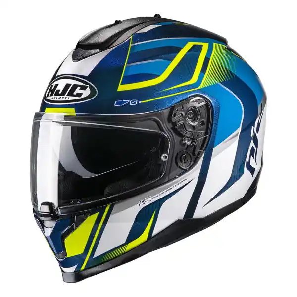 HJC C70 Lantic Helmet Yellow Budget