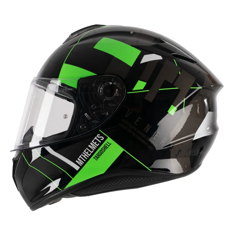 Worldwide Shipping MT Targo Veneris Helmet A6 Gloss Fluo Green
