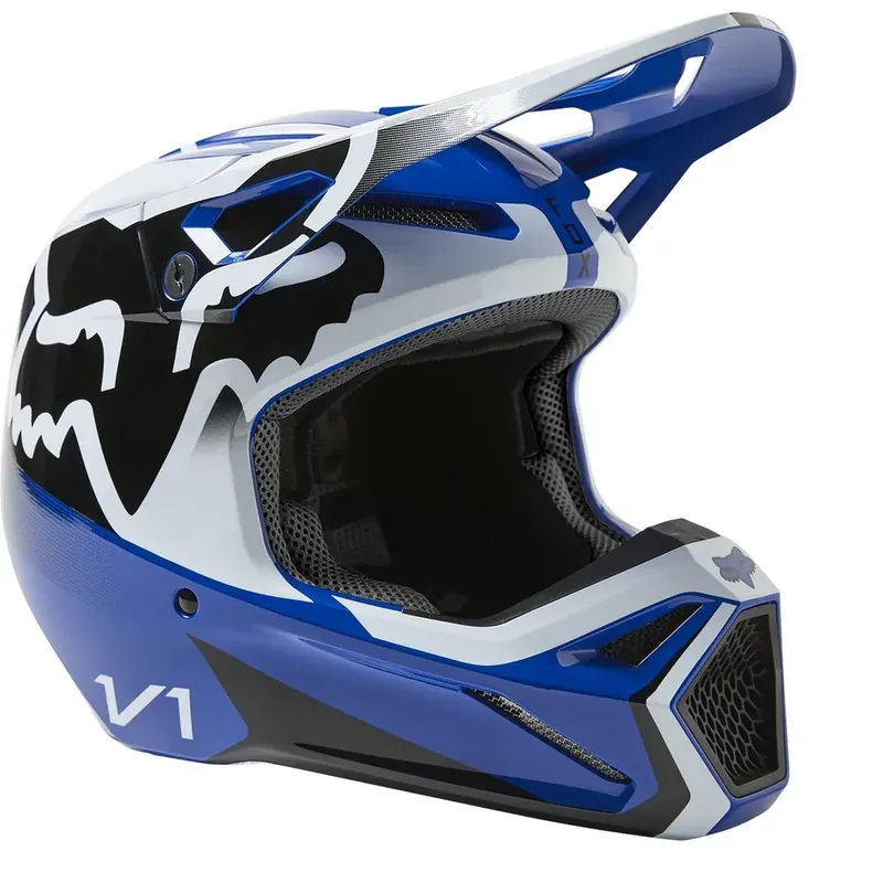 Wholesale Fox V1 Leed Helmets Blue