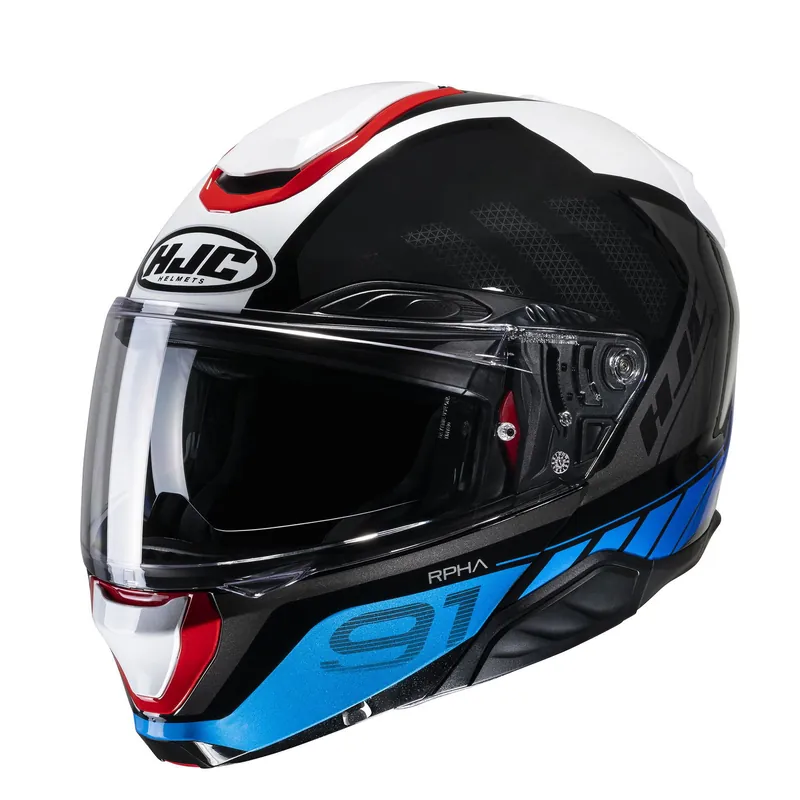 HJC RPHA 91 Helmet Rafino White Red Blue Popular
